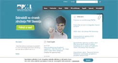 Desktop Screenshot of pmi-slo.org